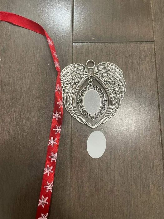 Angel wings ornaments
