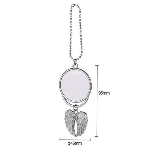 Angel wings car charms