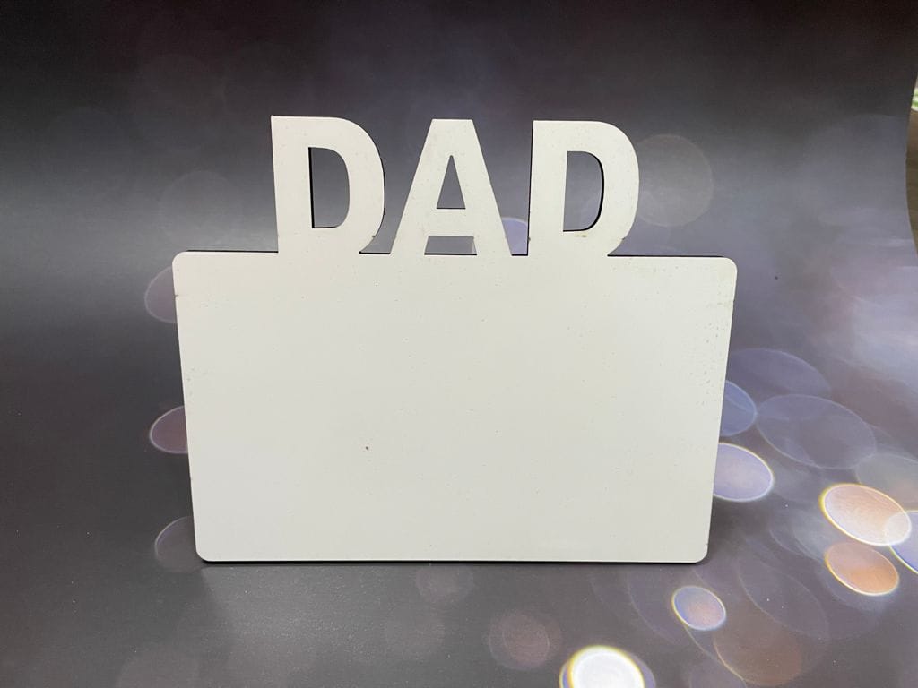 MDF photo frame